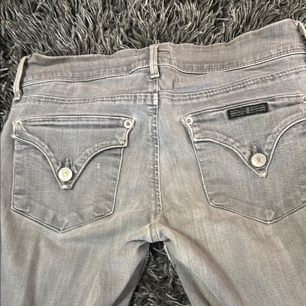 Hudson Jeans Gray Boot Cut Denim